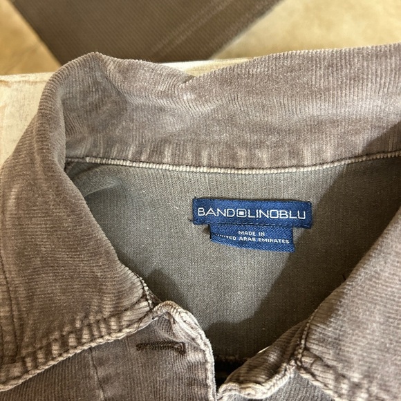 BANDOLINDOBLU BROWN CORDUROY JACKET PL - Picture 4 of 13